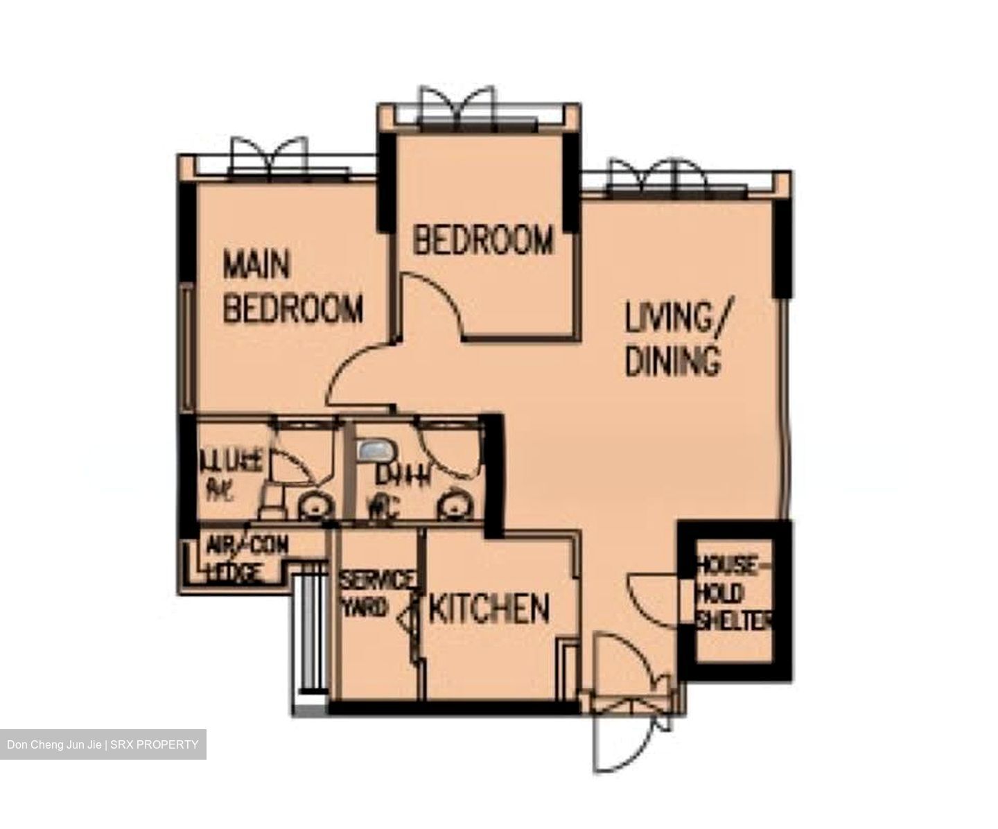 Blk 122A Punggol Edge (Punggol), HDB 3 Rooms #576489521